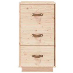  Table de chevet 40x40x75 cm Bois de pin solide 