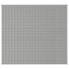 Couverture lestée Gris 200x220 cm 9 kg Tissu 