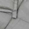 Couverture lestée Gris 200x220 cm 9 kg Tissu 