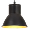 Lampe suspendue 25 W Noir Rond 17 cm E27 
