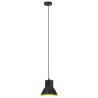 Lampe suspendue 25 W Noir Rond 17 cm E27 