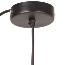 Lampe suspendue 25 W Noir Rond 17 cm E27 