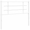 Tête de lit métal blanc 100 cm 