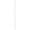 Tête de lit métal blanc 100 cm 