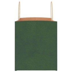 Sacs en papier 50 pcs avec poignées vert 32x22x24 cm 