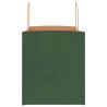 Sacs en papier 50 pcs avec poignées vert 32x22x24 cm 