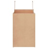 Sacs en papier 50 pcs avec poignées marron 26x17x25 cm 