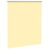 Store enrouleur occultant jaune largeur du tissu 116,6 cm 