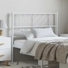 Tête de lit métal blanc 100 cm 