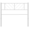 Tête de lit métal blanc 100 cm 