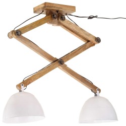 Plafonnier 25 W blanc 29x18x85 cm E27 