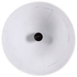 Plafonnier 25 W blanc 29x18x85 cm E27 