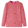 Pyjamas enfants manches longues rose ancien 140 