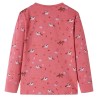 Pyjamas enfants manches longues rose ancien 140 