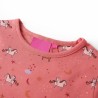 Pyjamas enfants manches longues rose ancien 140 