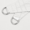 Voile de parasol tissu oxford rectangulaire 6x7 m blanc 