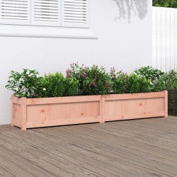 Jardinière 180x31x31 cm bois massif de douglas 