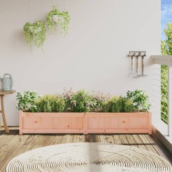 Jardinière 180x31x31 cm bois massif de douglas 
