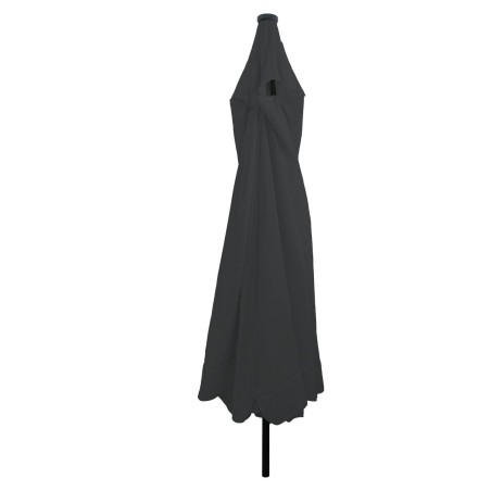 Parasol de jardinavec des lumières LED ø395x245 cm Anthracite 