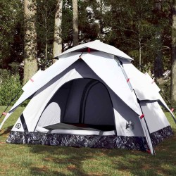 Tente de camping à dôme 4 personnes libération rapide 