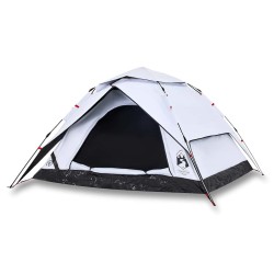 Tente de camping à dôme 4 personnes libération rapide 