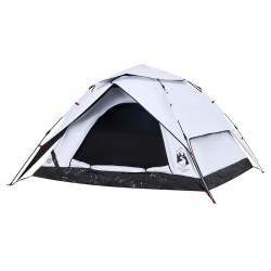Tente de camping à dôme 4 personnes libération rapide 