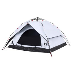 Tente de camping à dôme 4 personnes libération rapide 