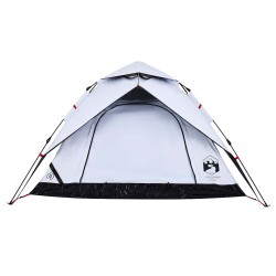 Tente de camping à dôme 4 personnes libération rapide 