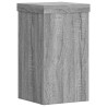 Supports pour plantes 2 pcs sonoma gris bois d'ingénierie 