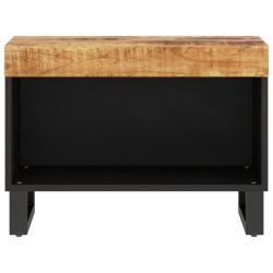 Meuble TV 60x33x43,5 cm bois massif de manguier 