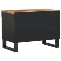 Meuble TV 60x33x43,5 cm bois massif de manguier 