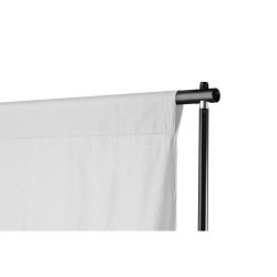 Système de support de toile de fond 600 x 300 cm Blanc 