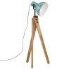 Lampadaire 25 W bleu délavé 45x45x120 cm E27 