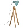 Lampadaire 25 W bleu délavé 45x45x120 cm E27 