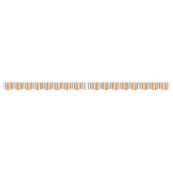 Tissu de remplacement de cantonnière d’auvent multicolore 4 m 