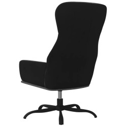 Chaise de relaxation Gris clair Tissu 