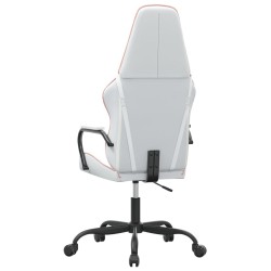 Chaise de jeu Blanc et rose Similicuir 