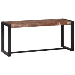 Banc Multicolore 100x35x45 cm en Bois Massif Récupéré 