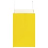 Sacs en papier 250 pcs avec poignées jaune 26x17x25 cm 