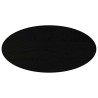 Dessus de table marron foncé 100x50x4cm bois chêne massif ovale 