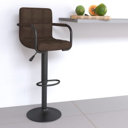 Tabouret de bar Marron Tissu 