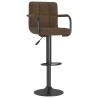 Tabouret de bar Marron Tissu 