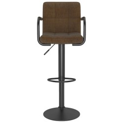 Tabouret de bar Marron Tissu 