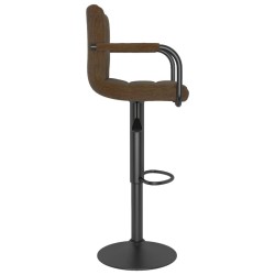 Tabouret de bar Marron Tissu 