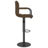Tabouret de bar Marron Tissu 