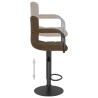 Tabouret de bar Marron Tissu 
