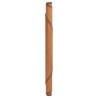 Tapis rond marron 60 cm bambou 