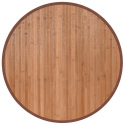 Tapis rond naturel 60 cm bambou 