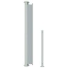Auvent latéral rétractable de patio 180x500 cm Gris 