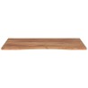 Dessus de bureau 100x80x2,5 cm rectangulaire bois massif acacia 